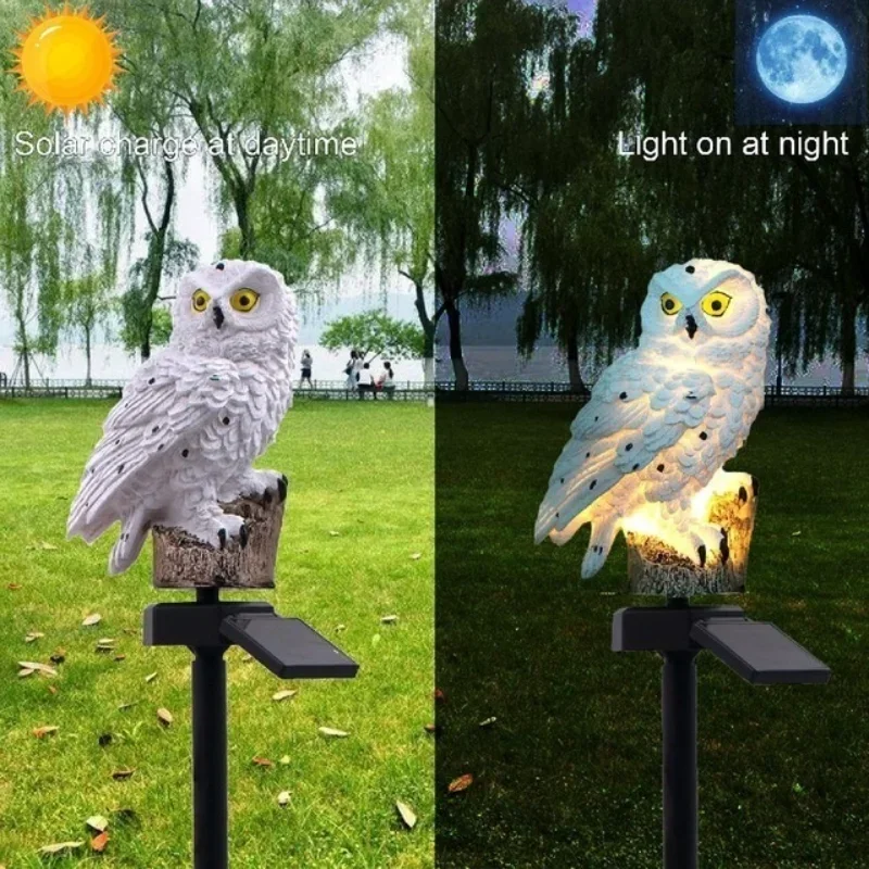 Outdoor Lighting Gazebo - Owl Lights Outdoor Solar Powered Lawn