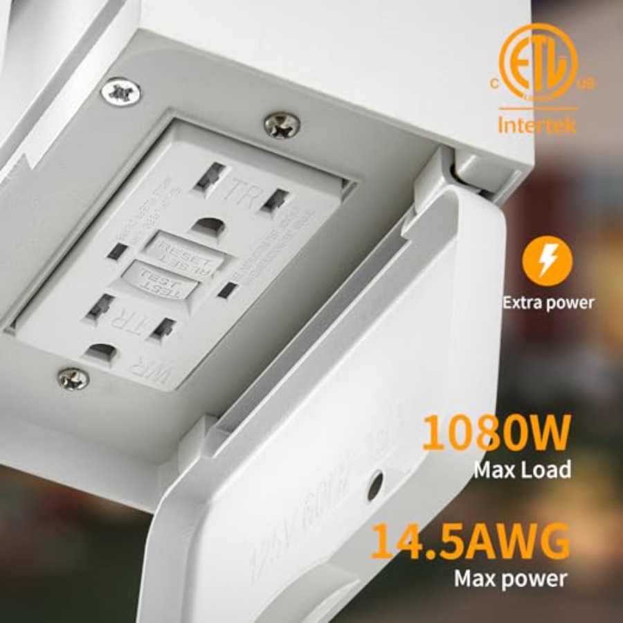 Porch Lights with GFCI Outlet, - Outdoor Lighting No Outlet review and price