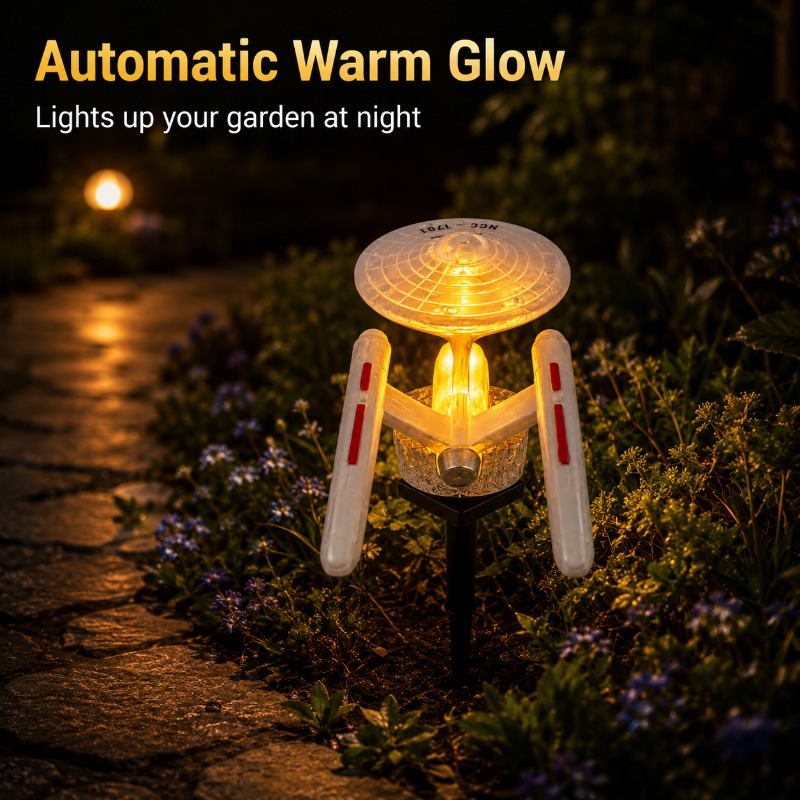 Star Trek USS Enterprise Solar - Outdoor Lighting Gazebo review and price