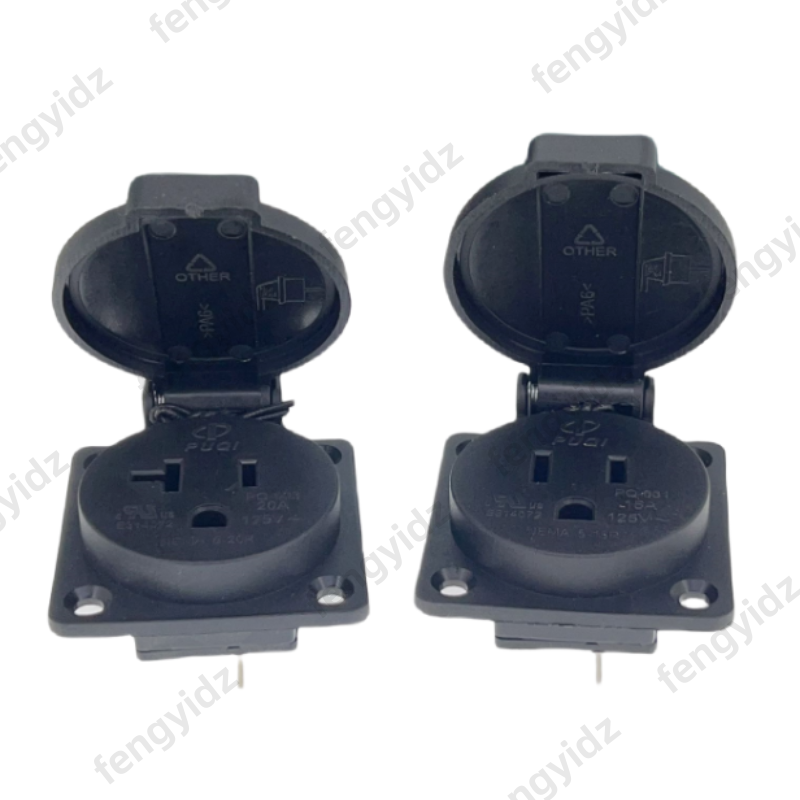 Black 125V 15A 20A IP44 CE Ame - Outdoor Lighting No Outlet review and price