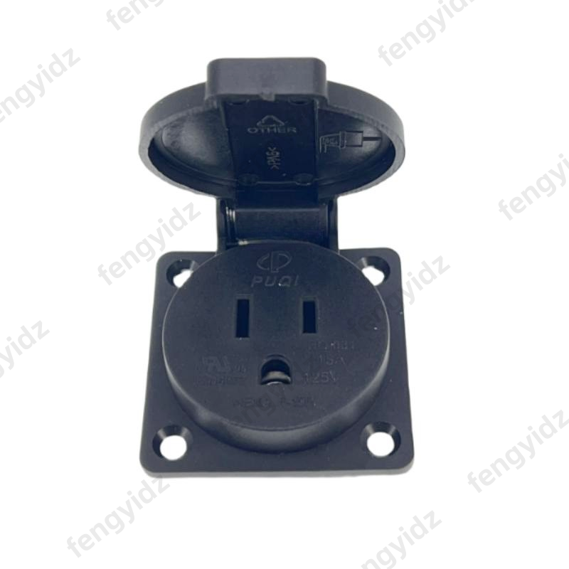 Black 125V 15A 20A IP44 CE Ame - Outdoor Lighting No Outlet review and price