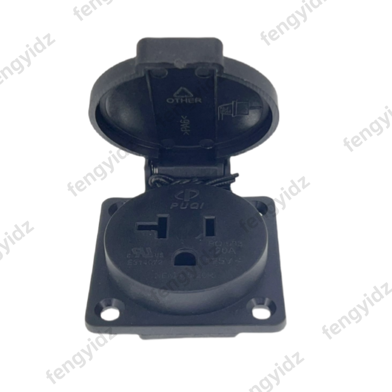 Black 125V 15A 20A IP44 CE Ame - Outdoor Lighting No Outlet review and price
