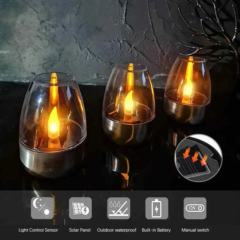 LED Solar Candles Light Flamel - Outdoor Lighting Gazebo review and price