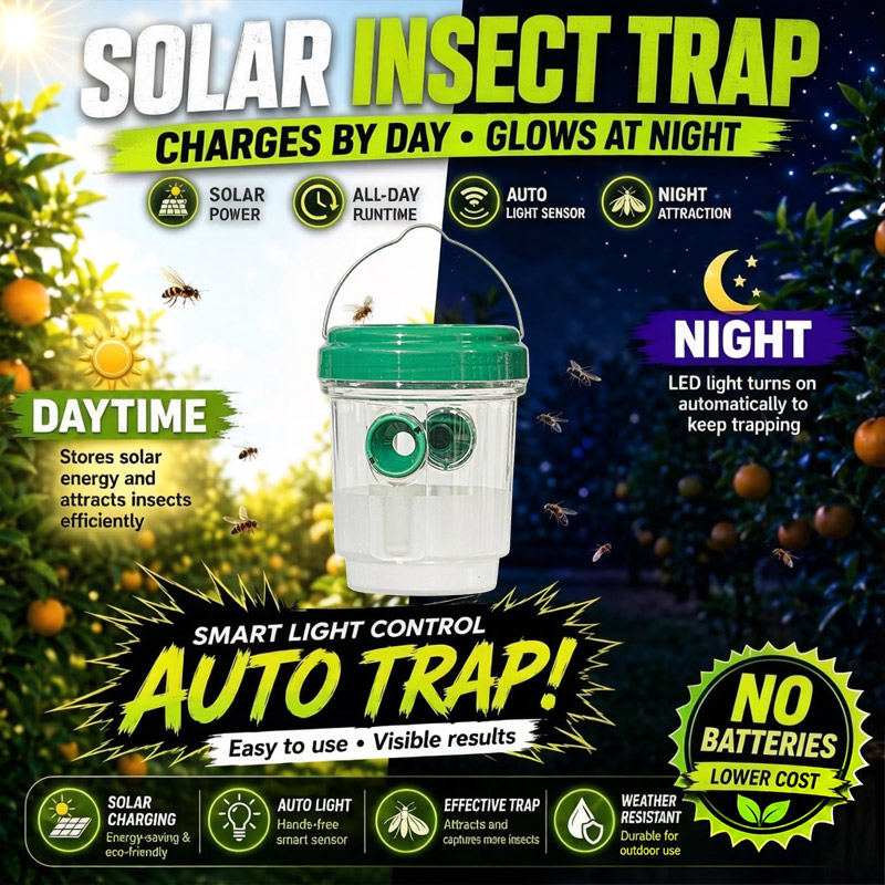 Solar Powered Fruit Fly Traps  - Outdoor Lighting Gazebo review and price