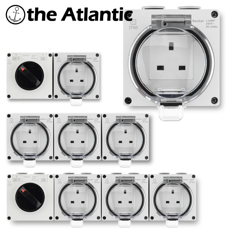 UK standard Socket Plug IP66 O - Outdoor Lighting No Outlet review and price