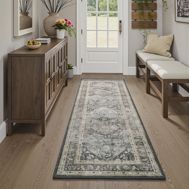 Bohemian Style Runner Rug Retr - Outdoor Lighting Online review and price