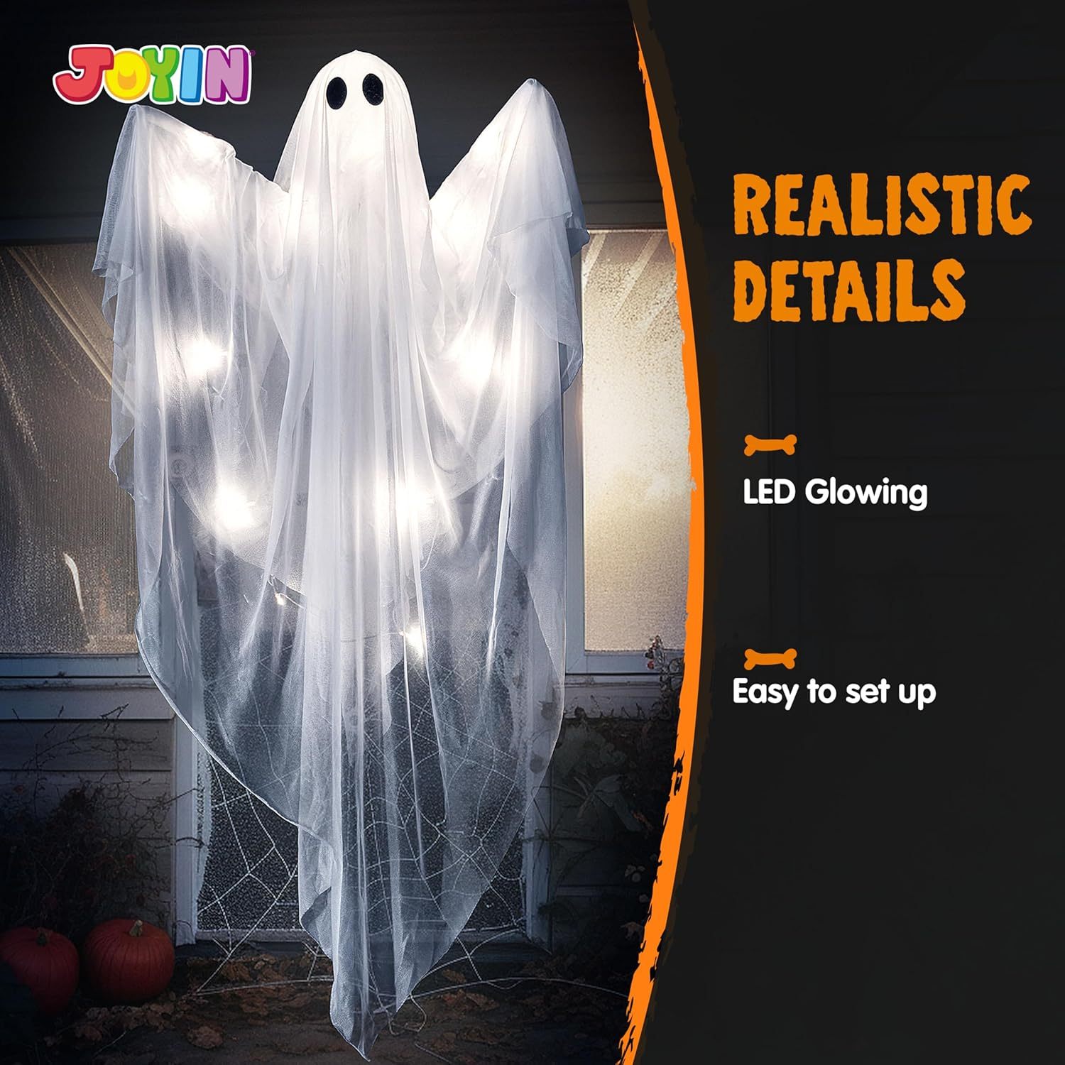 Halloween Hanging Light up Gho - Outdoor Lighting Gazebo review and price