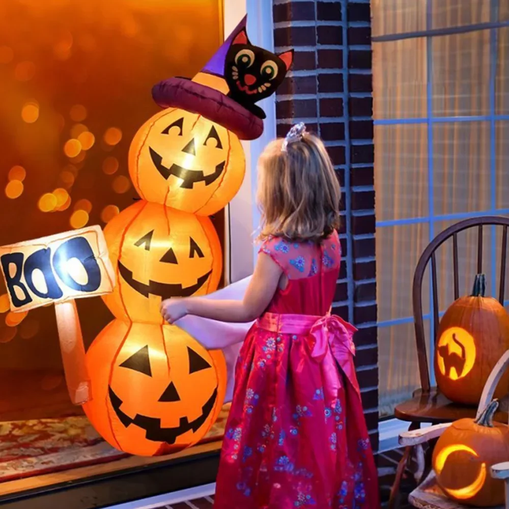 1.6M/5FT Halloween Inflatable  - Outdoor Lighting Gazebo review and price