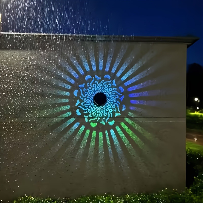 Solar LED Wall Light Mandala P - Outdoor Lighting Gazebo review and price