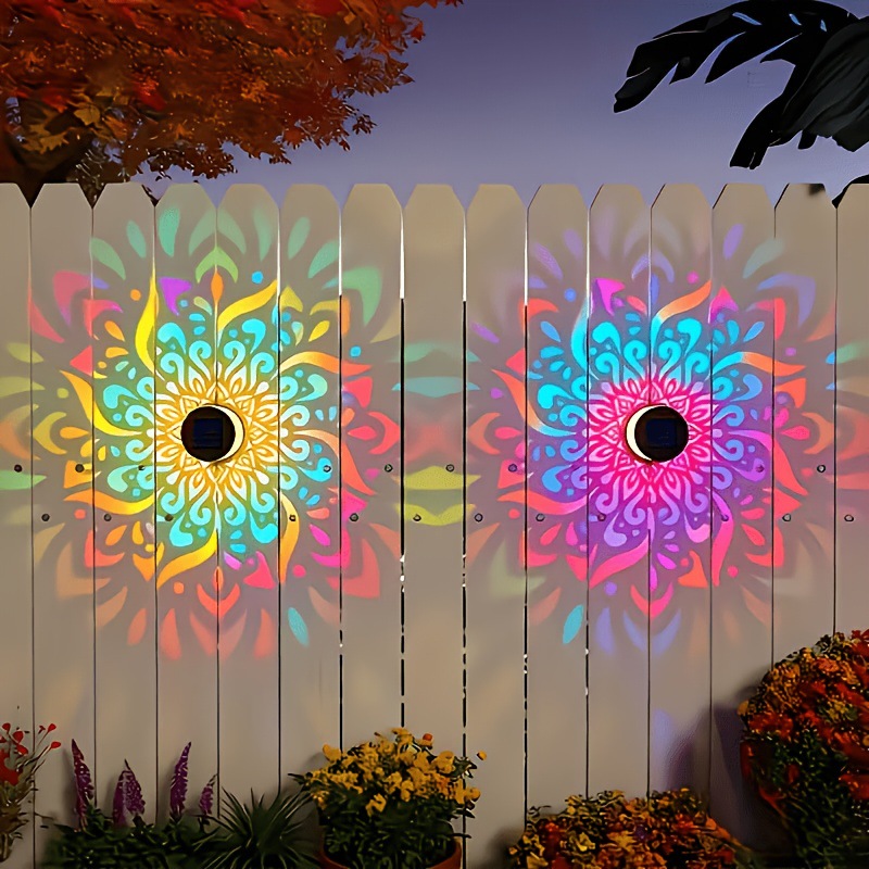 Solar LED Wall Light Mandala P - Outdoor Lighting Gazebo review and price