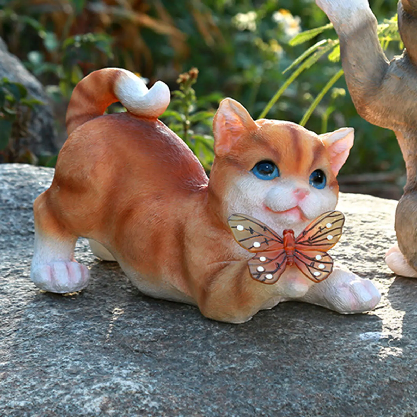 Outdoor Cat Sculpture Figurine - Outdoor Lighting Gazebo review and price